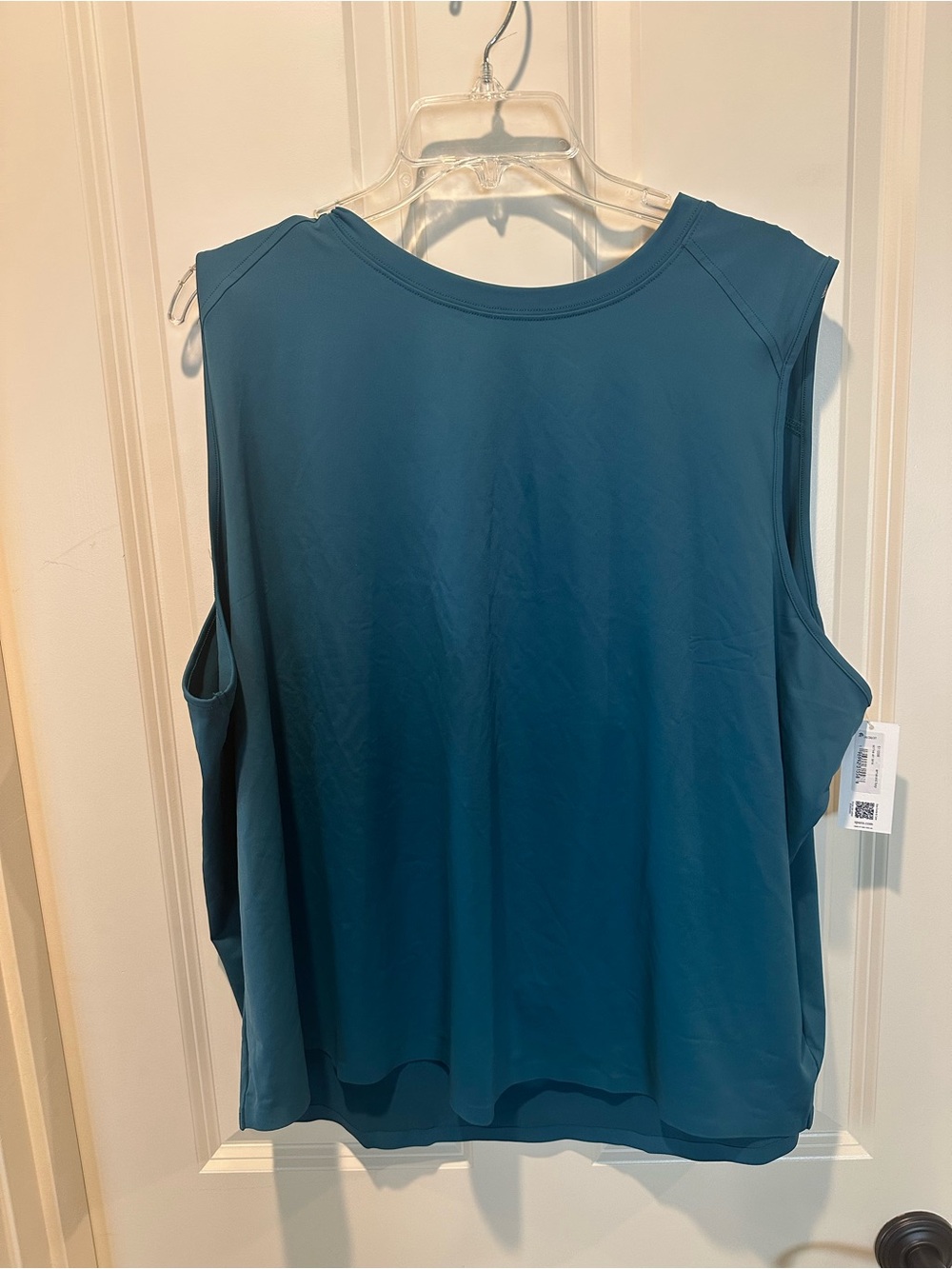 SPANX Teal Blue Performance Tank